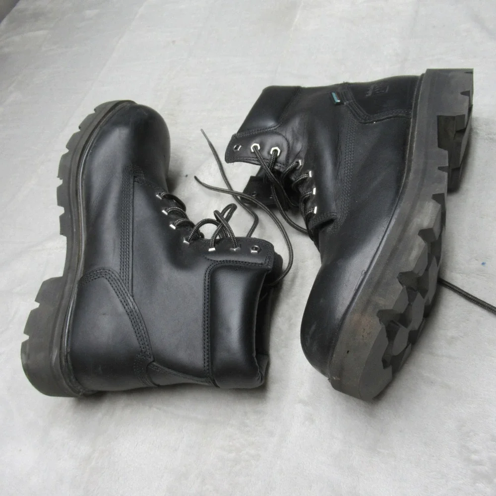 Timberland PRO Mens Boots 10.5M Black Slip Resistant Waterproof Safety‎ Toe Work